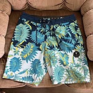 Mens vissla board shorts size 30 waist.